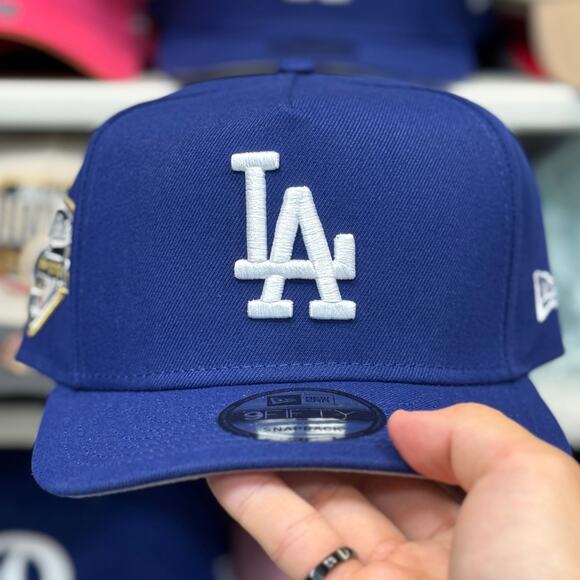 New Era Los Angeles Dodgers 2025 World Series Champions A-Frame 9FIFTY Snapback - Picture 3 of 4